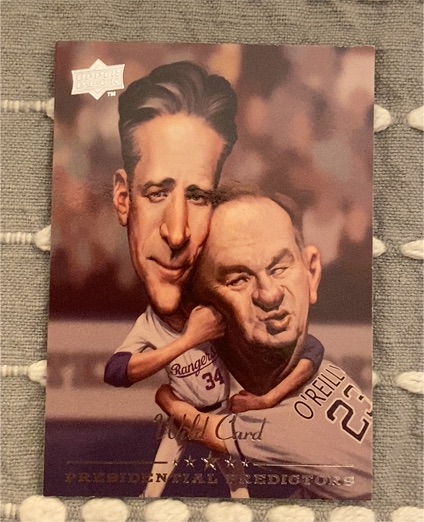 2008 Upper Deck Presidential Predictors #PP-9 Jon Stewart Wild Card — front