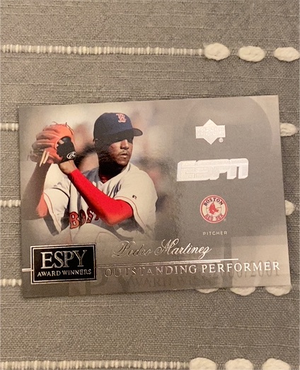 2005 Upper Deck ESPN ESPY Award Winners #AW-17 Pedro Martinez — front