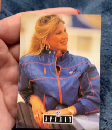 1991 Pro Line Portraits #3 Janet Elway Spirit Wives — front