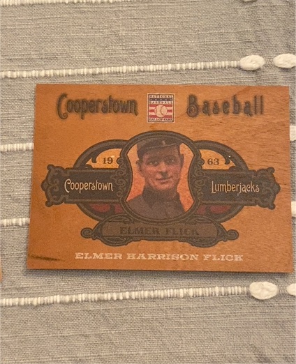 2013 Panini Cooperstown Collection Lumberjacks Elmer Flick — front