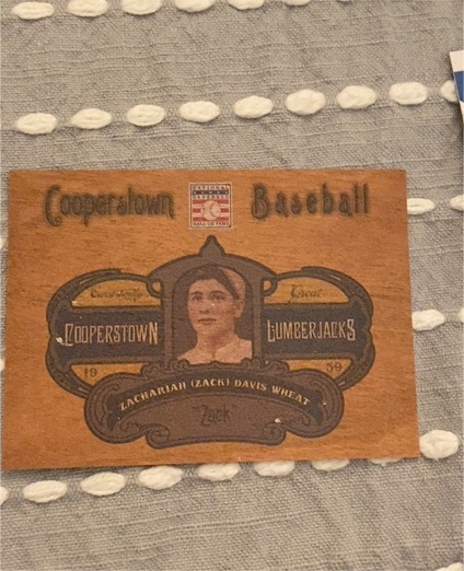 2013 Panini Cooperstown Lumberjacks #unknown Zachariah (Zack) Davis Wheat — front