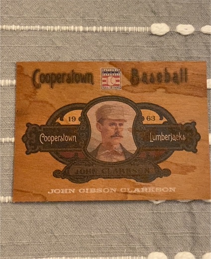2013 Panini Cooperstown Lumberjacks #95 John Gibson Clarkson — front