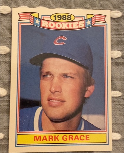 1988 Topps #11 Mark Grace — front