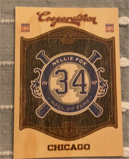 2012 Panini Cooperstown Hall of Fame Classes #34 Nellie Fox — front