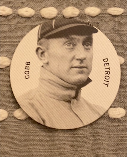 2013 Panini Cooperstown Colgan's Chip Disks #1 Ty Cobb — front