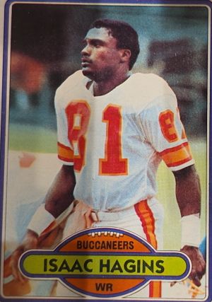 1980 Topps #209 Isaac Hagins — front