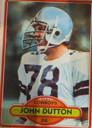 1980 Topps #134 John Dutton — front