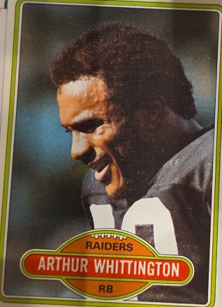 1980 Topps #358 Arthur Whittington — front