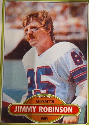1980 Topps #74 Jimmy Robinson — front