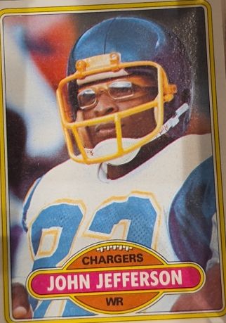 1980 Topps #365 John Jefferson — front