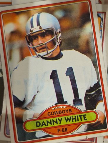 1980 Topps #157 Danny White — front