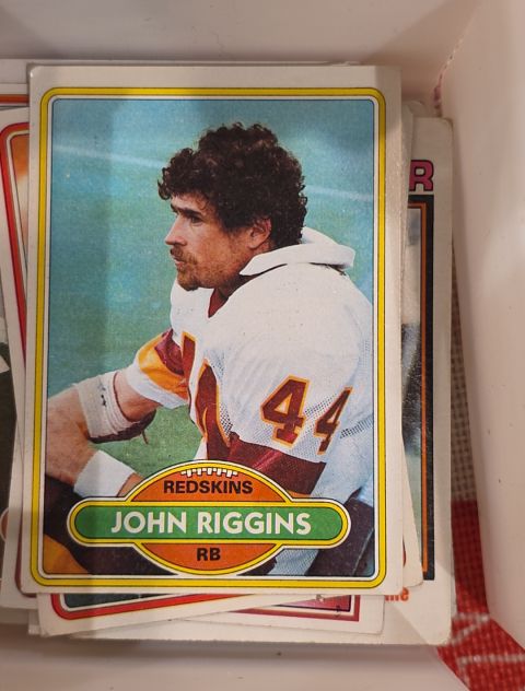 1980 Topps #390 John Riggins — front