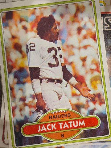 1980 Topps #429 Jack Tatum — front