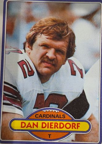 1980 Topps #316 Dan Dierdorf — front
