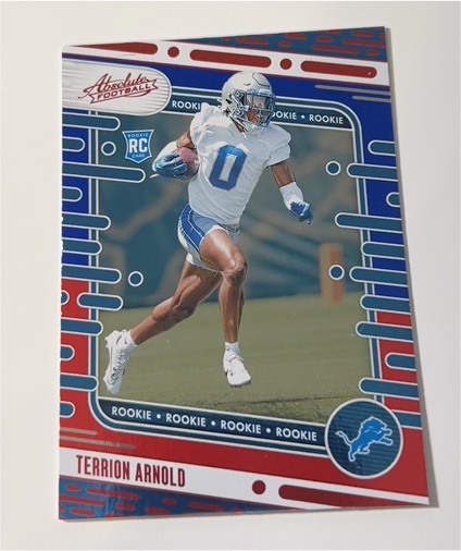 2024 Panini Absolute #124 Terrion Arnold RC — front