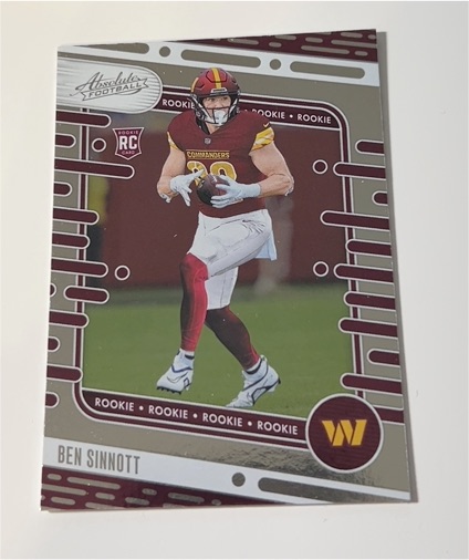 2024 Panini Absolute Football #152 Ben Sinnott — front