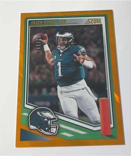 2025 Panini Score #84 Jalen Hurts — front