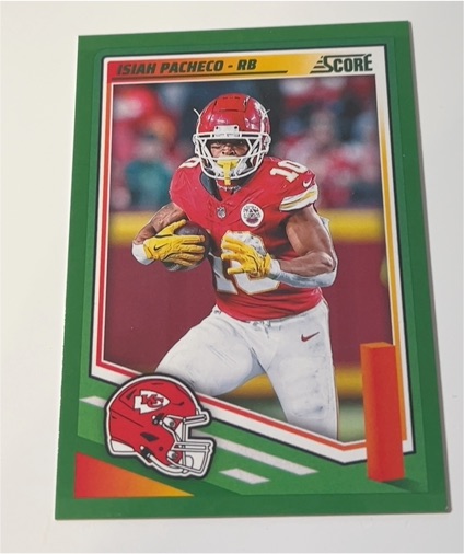 2025 Score #278 Isiah Pacheco — front