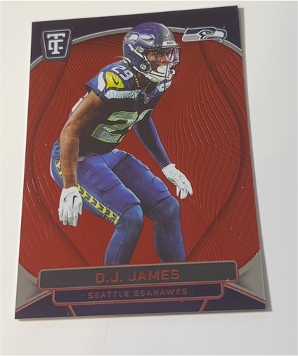 2024 Panini Totally Certified #115 D.J. James — front