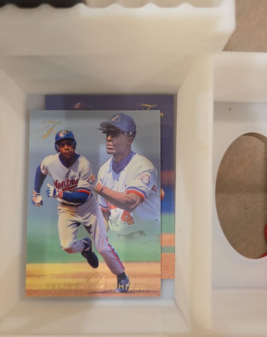1992 Fleer Career Highlights #5 Delino DeShields — front