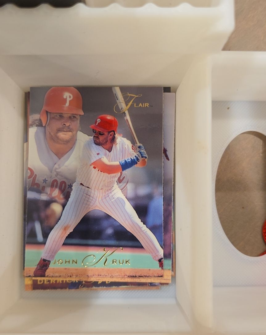 1993 Fleer Flair John Kruk — front