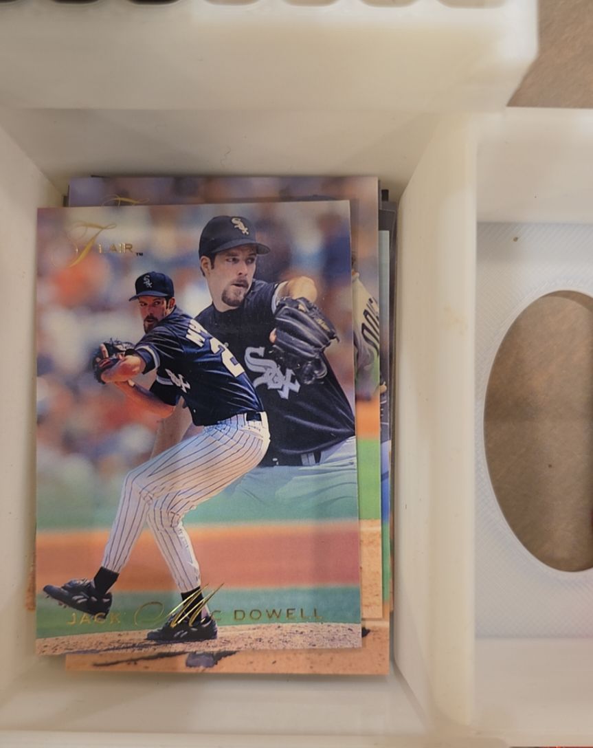 1993 Fleer Jack McDowell — front