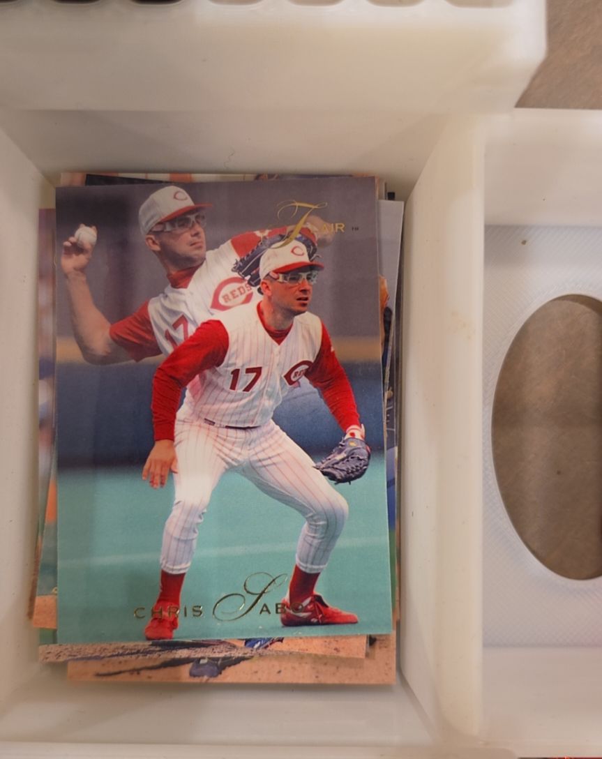 1993 Fleer Flair #20 Chris Sabo — front