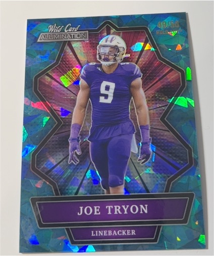 2021 Wild Card Alumination #ABC-62 Joe Tryon — front
