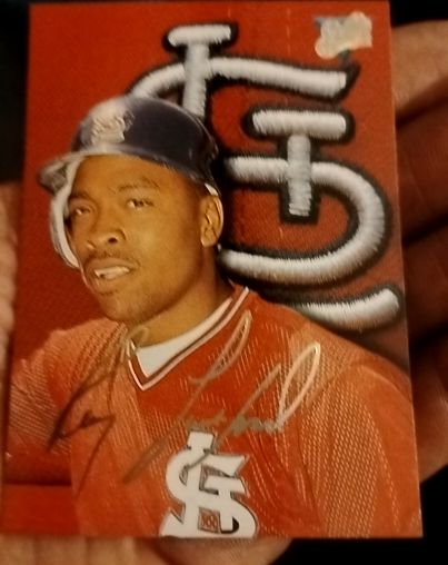 1993 Leaf Studio Baseball #175 Ray Lankford — front