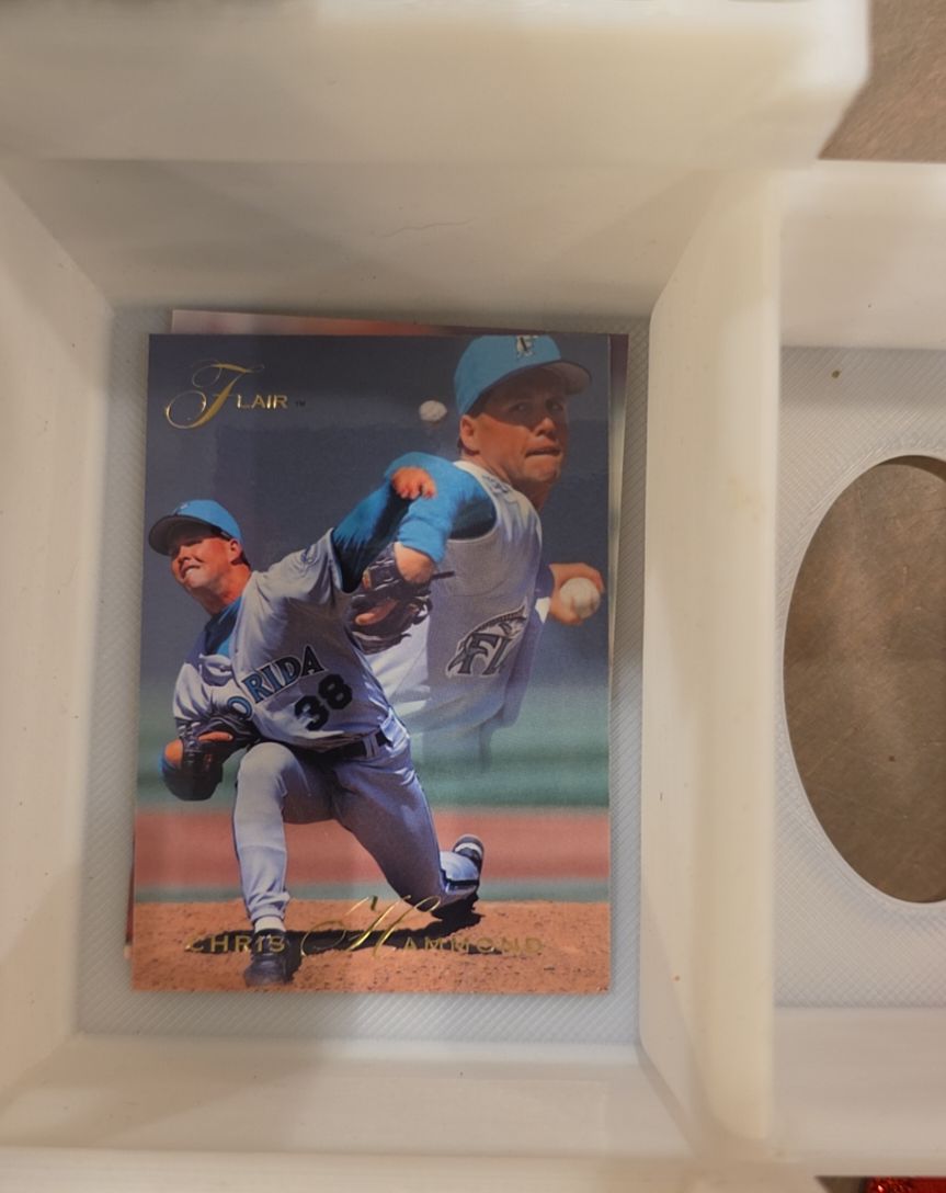 1993 Flair #51 Chris Hammond — front