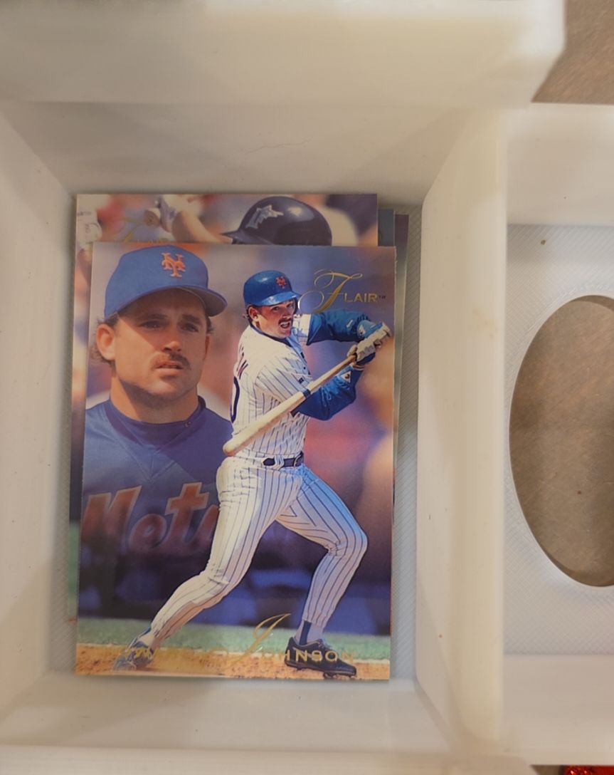 1993 Flair #93 Howard Johnson — front