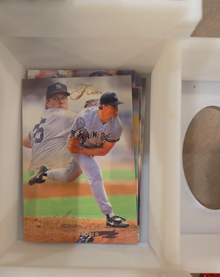 1993 Flair # Jim Abbott — front