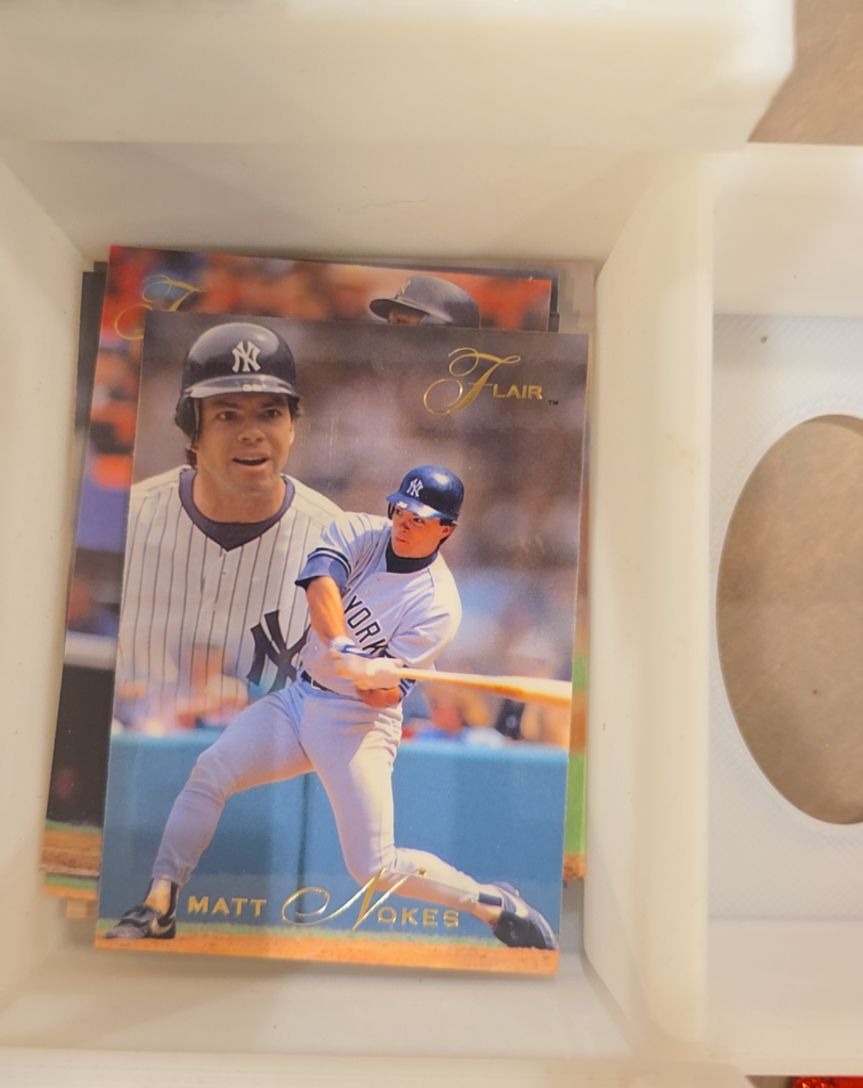 1993 Fleer Flair #250 Matt Nokes — front