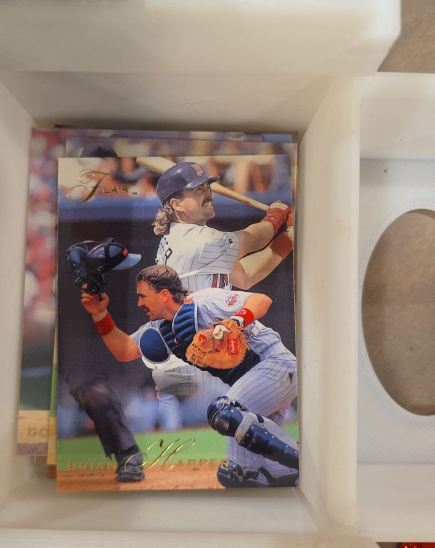 1993 Fleer Flair Brian Harper — front