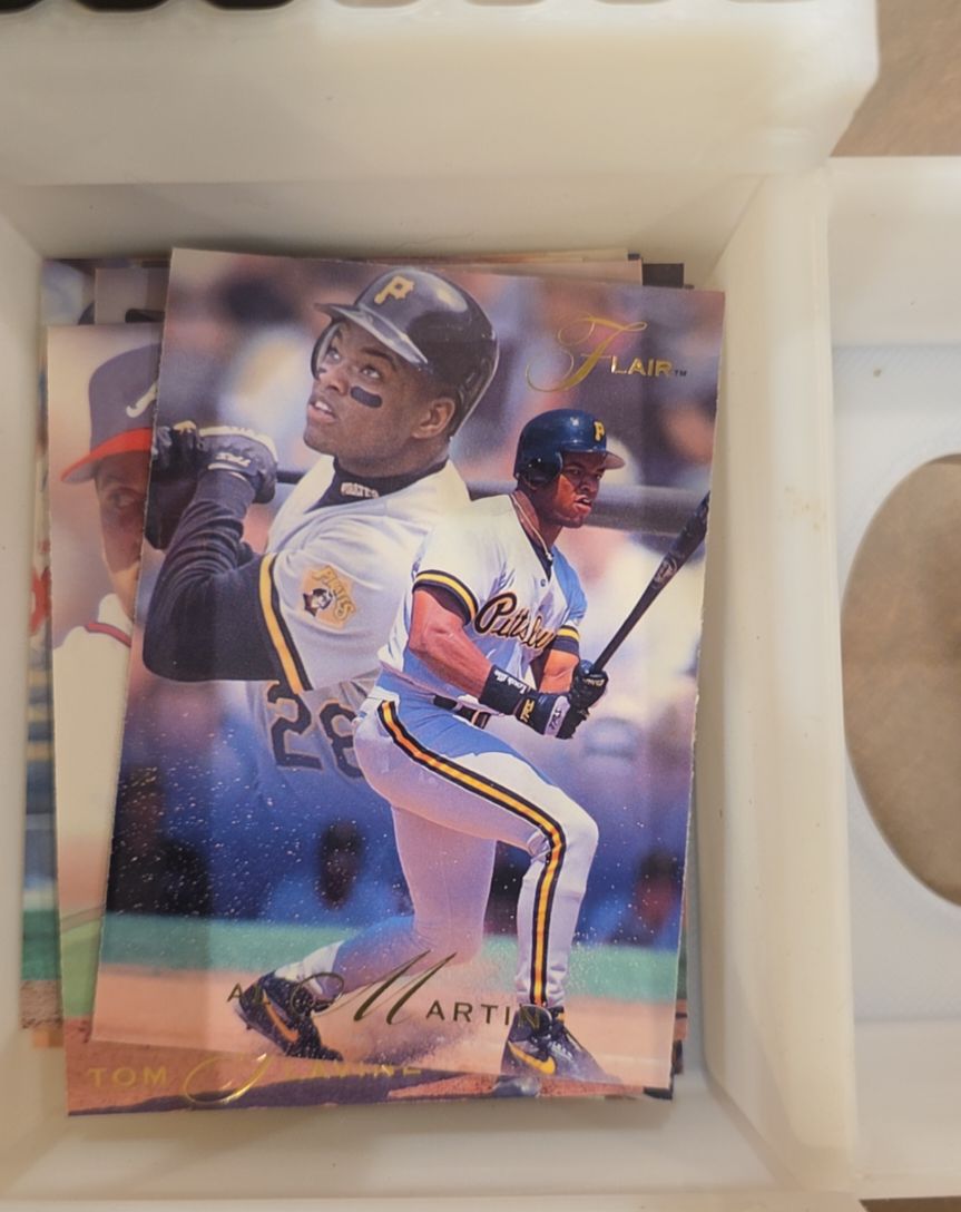 1993 Fleer Flair #114 Al Martin — front