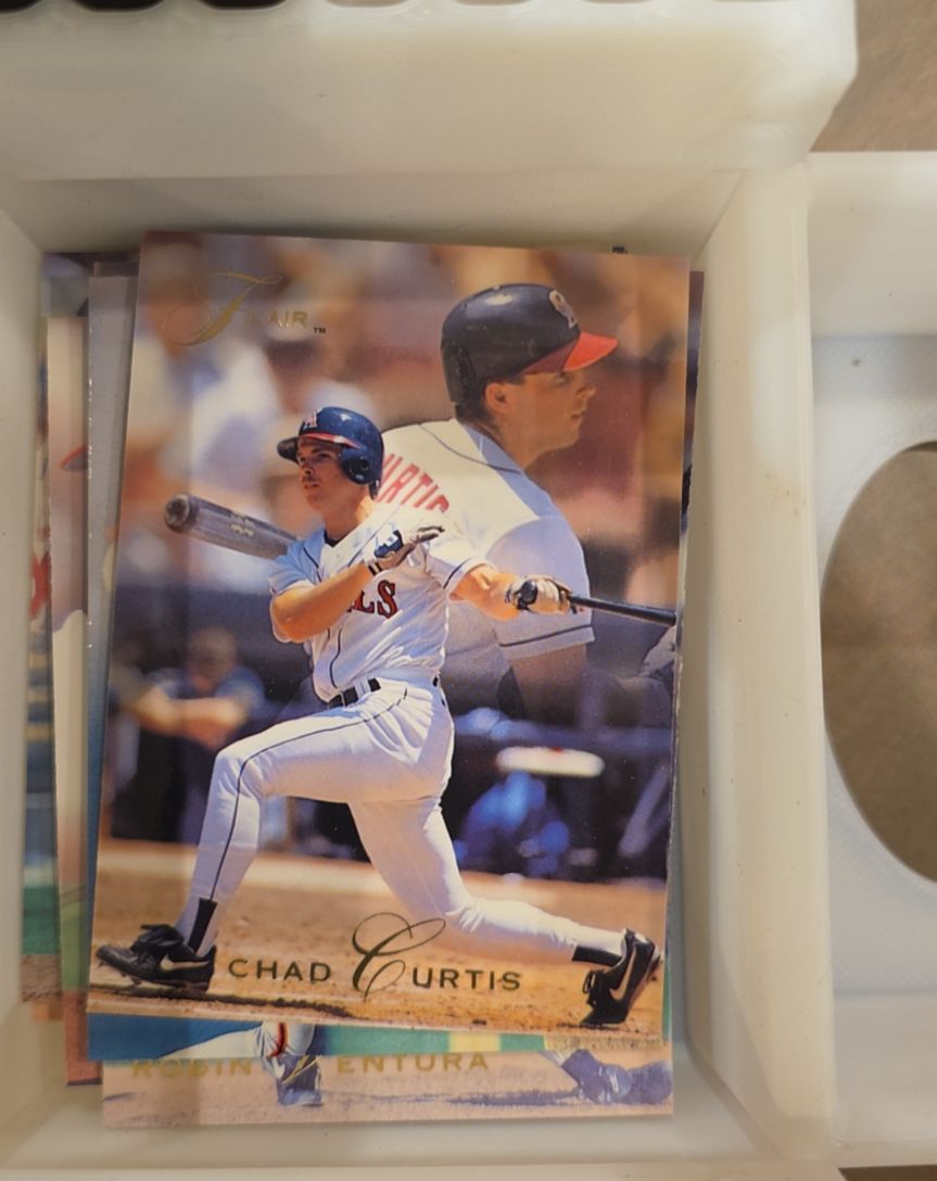1993 Fleer Flair #170 Chad Curtis — front