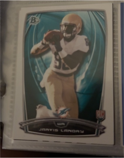 2014 Bowman #27 Jarvis Landry Rookie — front