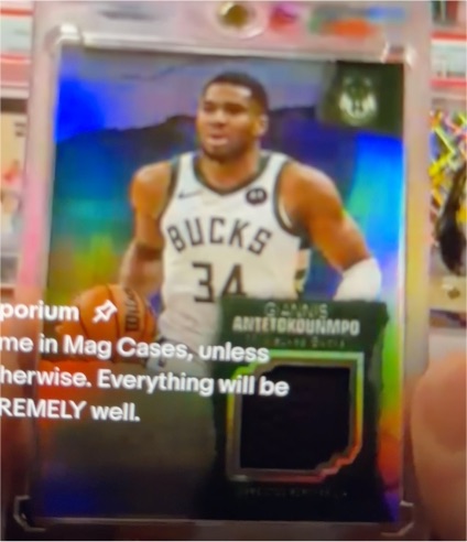 2023-24 Panini Prizm #34 Giannis Antetokounmpo — front
