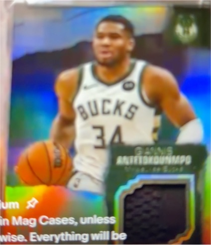 2025-26 Topps Ripper Relics #RR-GA Giannis Antetokounmpo — front