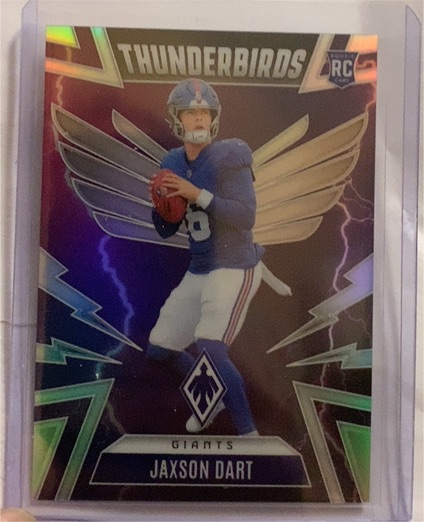 2025 Panini Phoenix #38 Jaxson Dart Thunderbirds — front