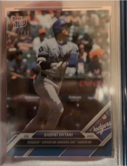 2024 Topps Now #880 Shohei Ohtani — front