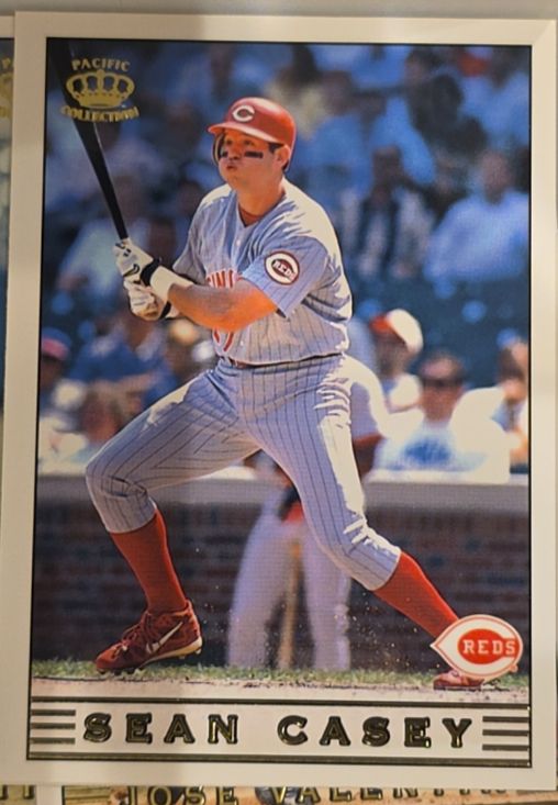 1999 Pacific Crown Collection Platinum Blue #73 Sean Casey — front