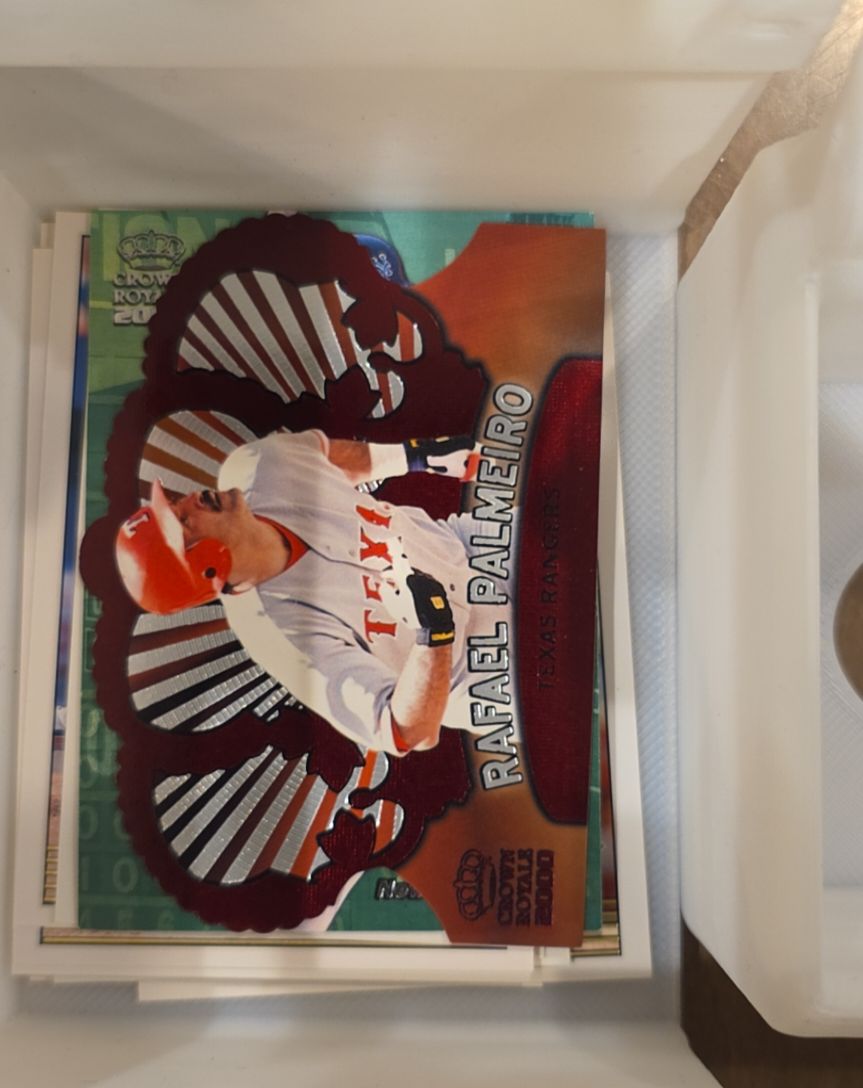 2000 Pacific Crown Royale Die Cut Rafael Palmeiro — front