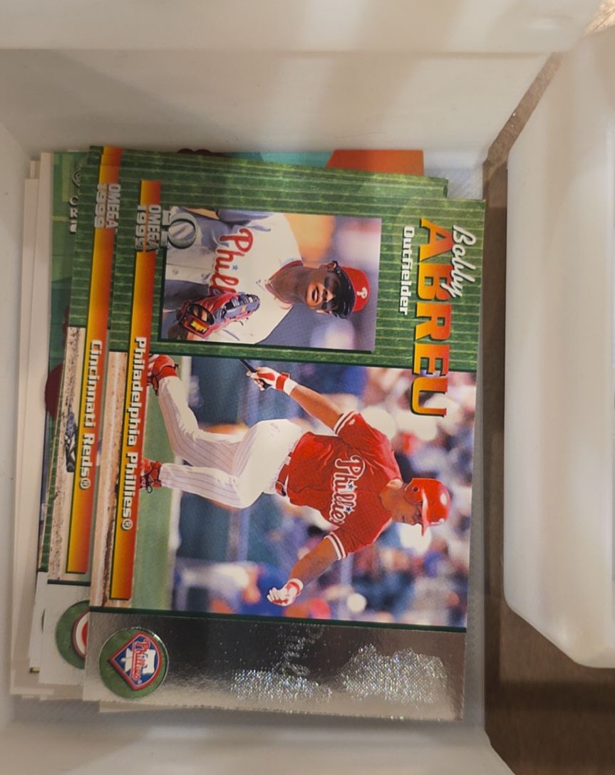 1999 Pacific Omega #177 Bobby Abreu — front