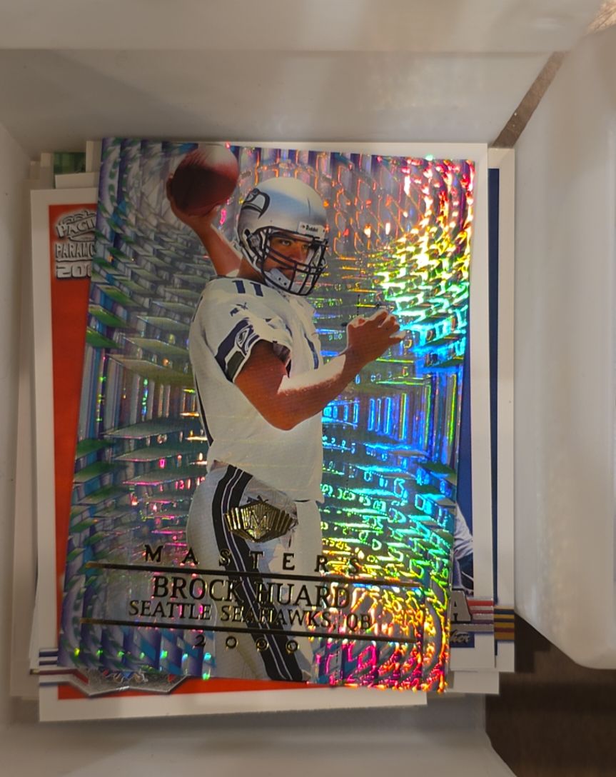 2000 Collector's Edge Masters Football Brock Huard RC #171 Seahawks /2000 — front