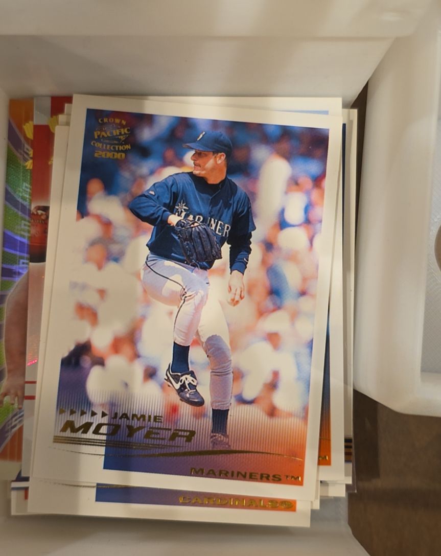 2000 Pacific Crown Collection #265 Jamie Moyer — front