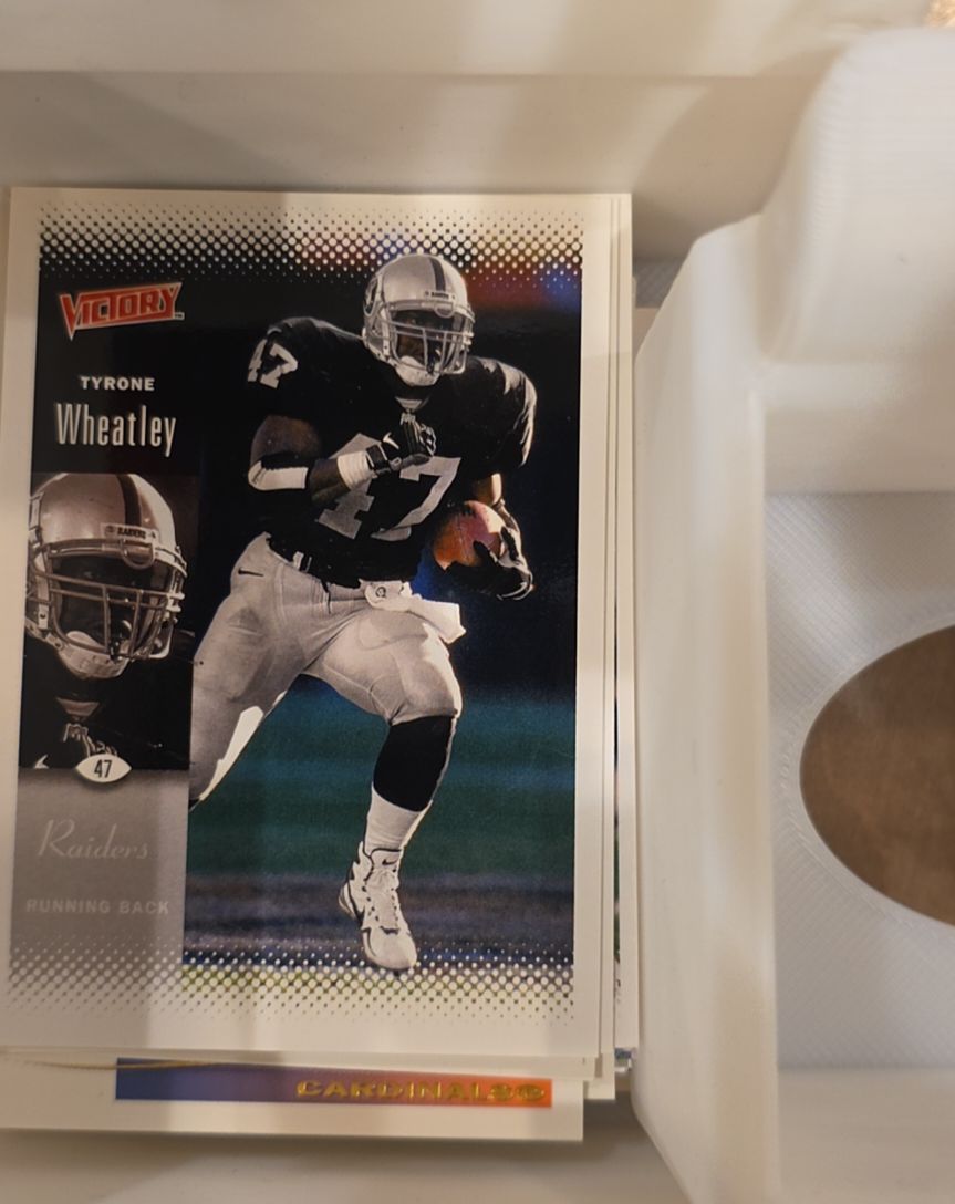 2000 Upper Deck Victory #47 Tyrone Wheatley — front