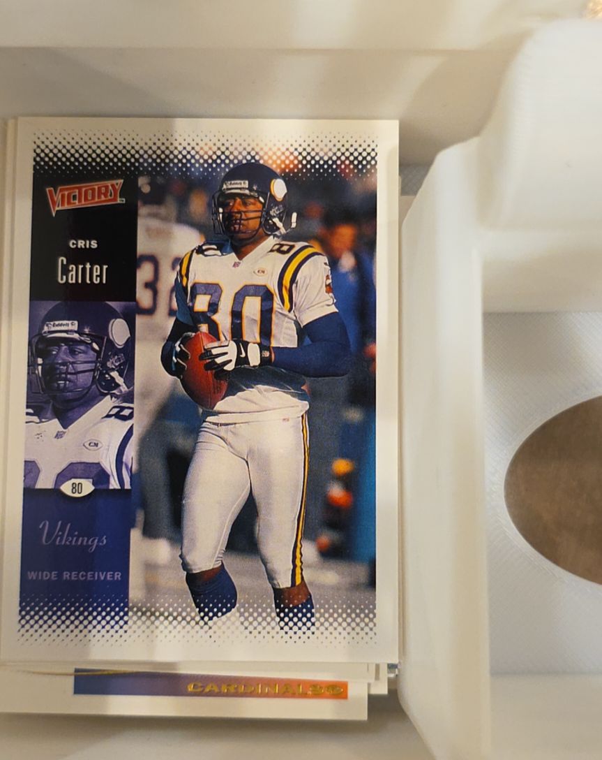 2000 Upper Deck Victory #104 Cris Carter — front