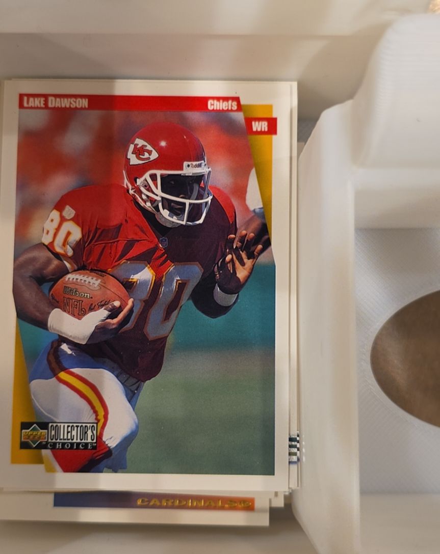 1997 Upper Deck Collector's Choice #214 Lake Dawson — front