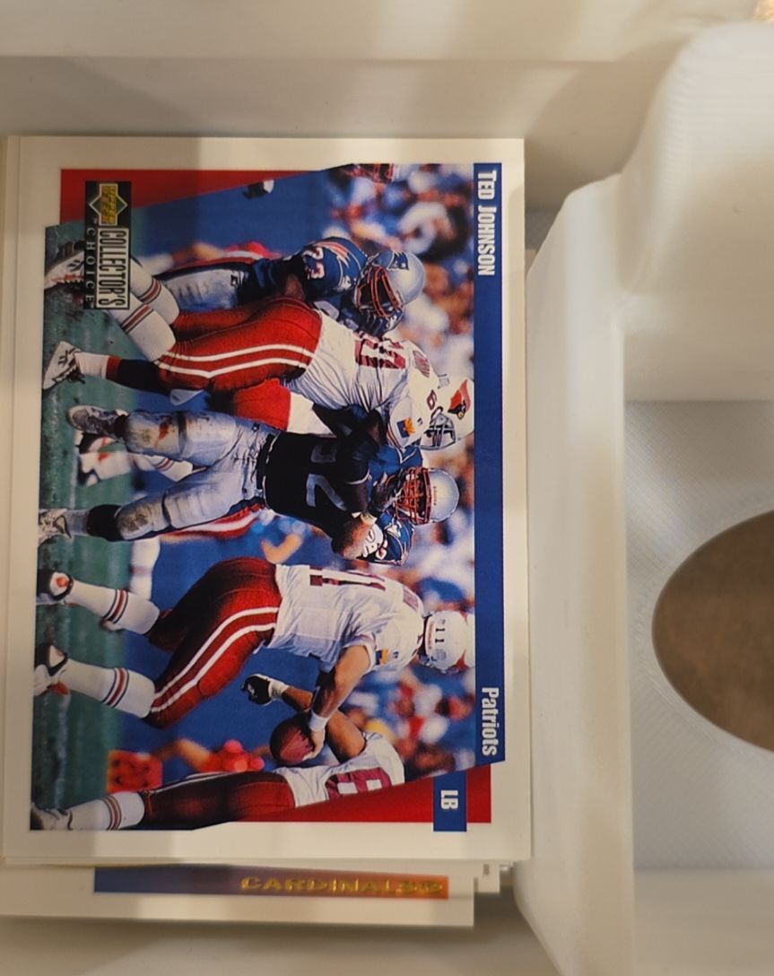 1997 Upper Deck Collector's Choice #240 Ted Johnson — front